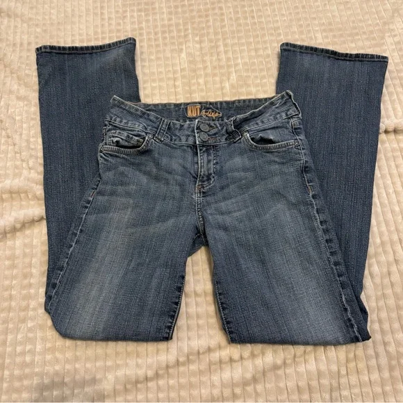 Kut from the Kloth Dark Blue Flare Jeans - Picture 2 of 7